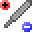 Клинок меча из намагниченного железа